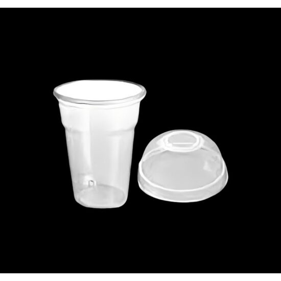 Capac pahar cristal bombat Dopla 300ml