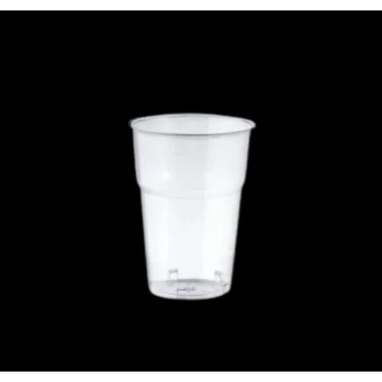 Pahare plastic cristal Dopla 