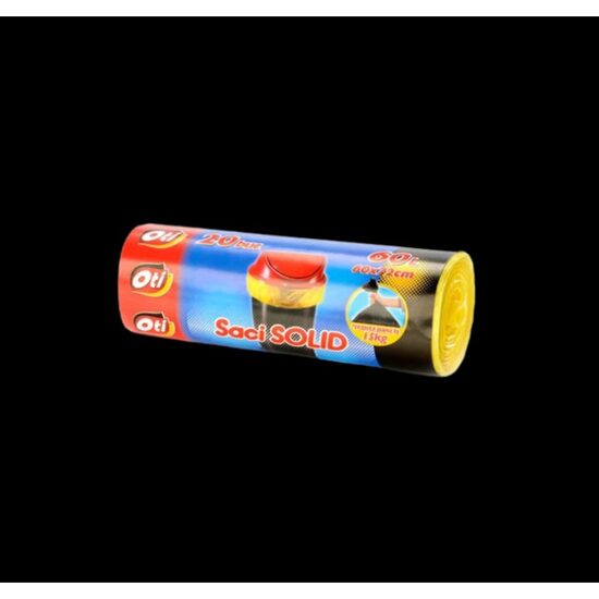 Saci menaj 60L (20 buc) galben,30rol/bax