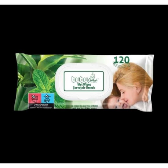 Servetele umede BUBU-BEBE 120 buc