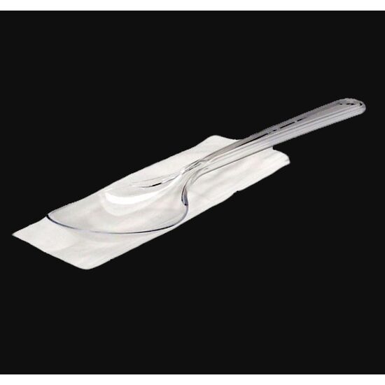 Lingura lux/reutilizabila+servetel,100/set,10set/bax