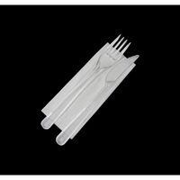 Set Bis LUX reutilizabil,(furculita+cutit+serv) 100buc/set